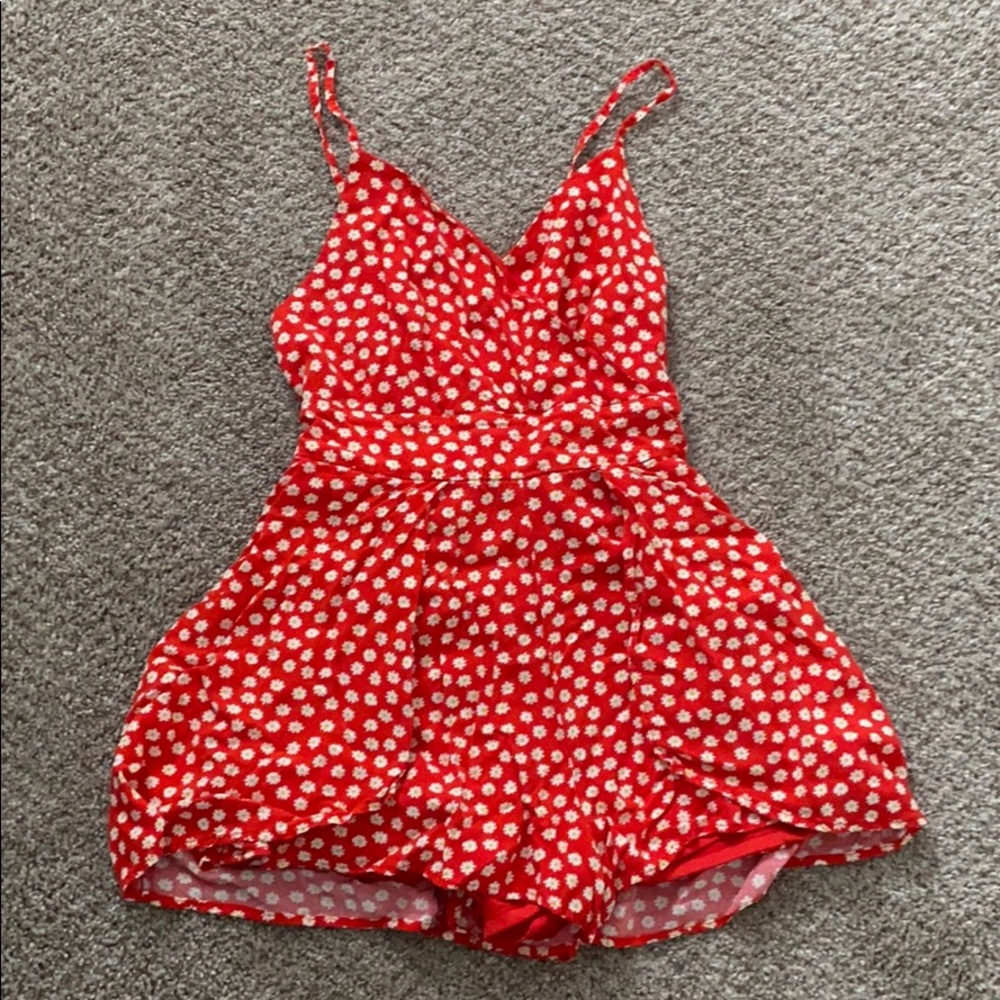 Red romper ❌SOLD❌